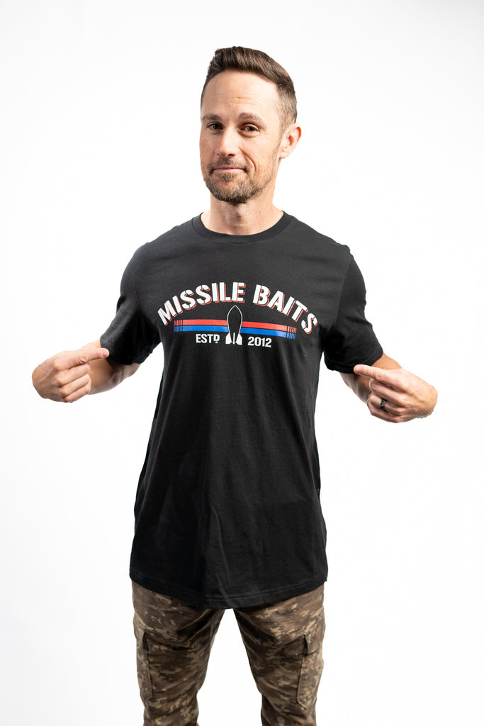 Black T Shirt - Missile Baits