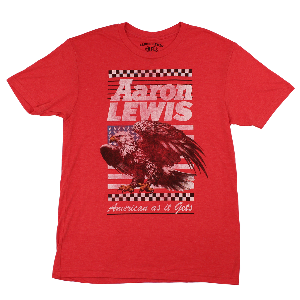 Aaron Lewis American As It Gets (Vintage Red)
