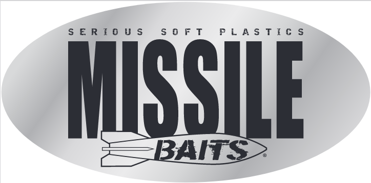 Missile Chrome Logo Decal - Missile Baits