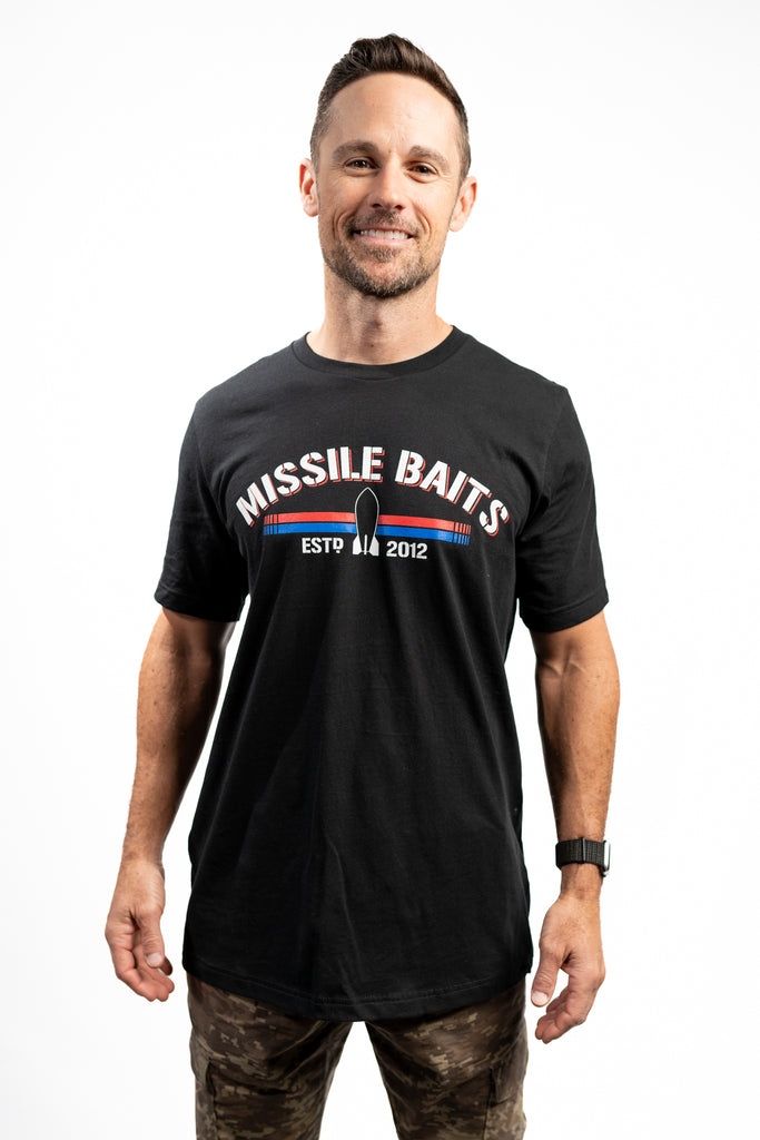 Black T Shirt - Missile Baits