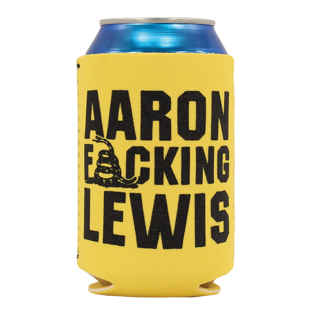 Aaron Lewis "Don't Tread On Me" Koozie (Yellow)