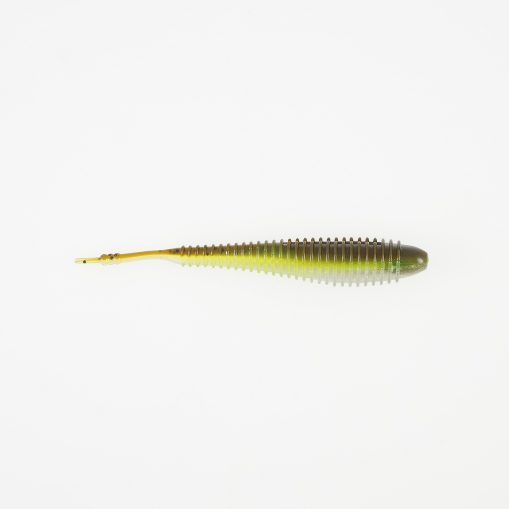 Missile Baits Spunk Shad 5.5″ – Rimorchio Per Chatterbait Morbido Neutro – 6 Pezzi – Hog Farmer