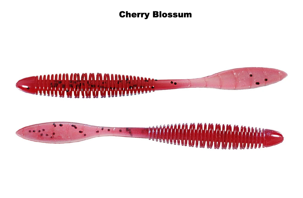 13 Fishing Coconut Crab Panfish Lures – Cherry Bomb Color, 6 Baits Per Pack