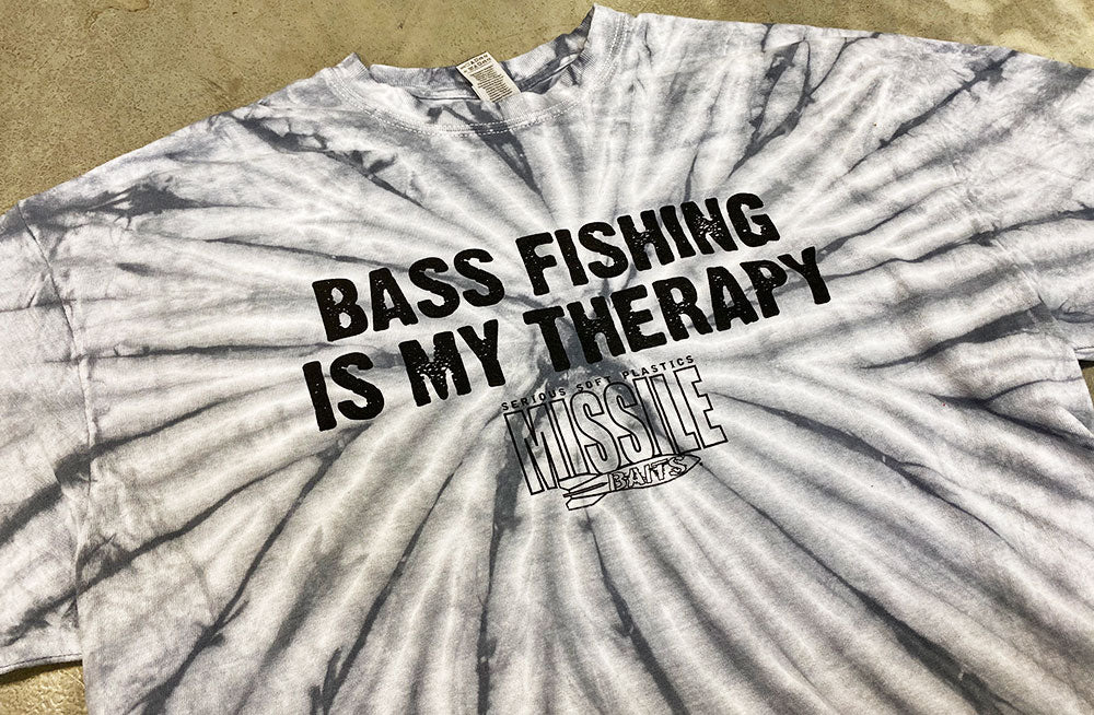 Missile Baits - Bass Fishing Is My Therapy - T-Shirt - Missile Baits