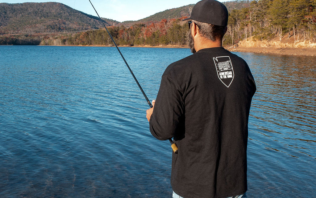 Missile Baits - American To The Bone - Long Sleeve T-Shirt - Missile Baits - best bass lure