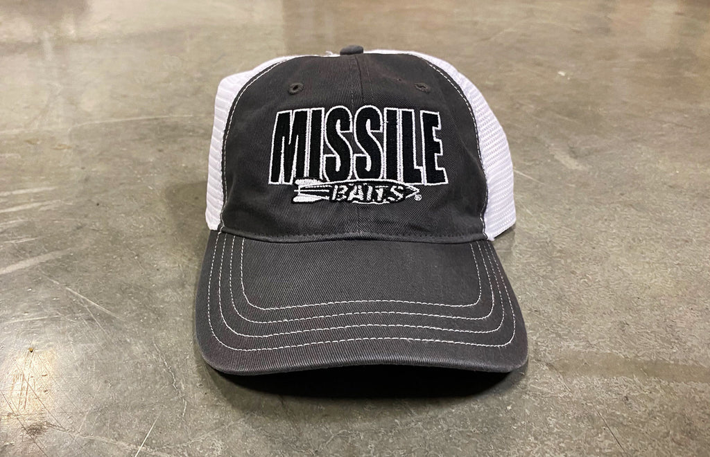 Missile Baits - Trucker Hat - Charcoal - Missile Baits - best bass lure