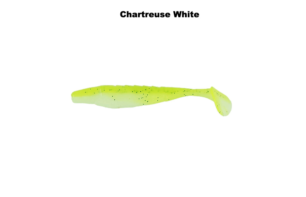Missile Baits Spunk Shad - 3.5in - Green Pumpkin Delight