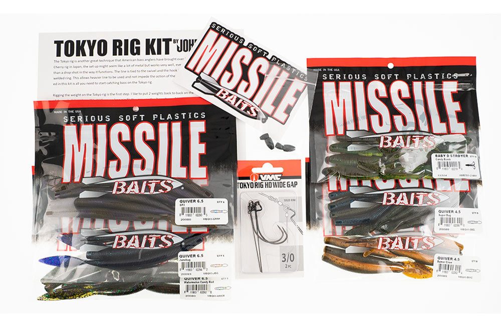 Missile Baits Quiver 6.5 Rigged 3 ways 